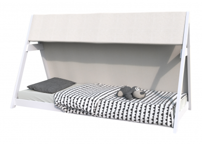 Kinderbed 'Tribe' wit Kinderbed Tribe wit