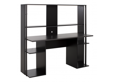 Game bureau 'Twitch' met ledverlichting Game bureau zijaanzicht